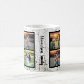 Create your own family photo collage winter trees koffiemok (Center)