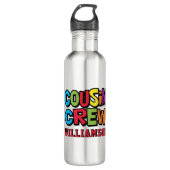 Create Your Own Family Reunion Cousin Crew  Waterfles (Voorkant)