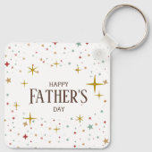 Create your own Father Daughter Photo Sleutelhanger (Achterkant)