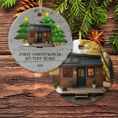 Create your own First Christmas in my Tiny Home Keramisch Ornament