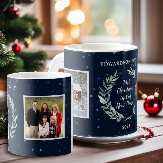 Create your own First christmas in new Home photos Koffiemok