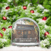 Create your own first christmas in our tiny home sneeuwbol (Kerstmis)