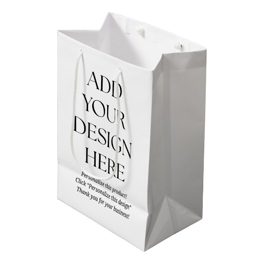 Create Your Own Gift Bag Medium Cadeauzakje