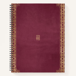 Create Your Own Gilded Fuschia Notebook Notitieboek