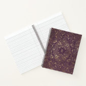 Create Your Own Gilded Plum Purple Notebook Notitieboek (Binnen)