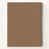 Create Your Own Gold Asian Inspired Beige Notitieboek (Achterkant)