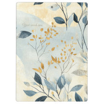 Create Your Own Gold Floral Minimalist
