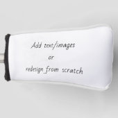 Create Your Own Golfheadcover (Voorkant)