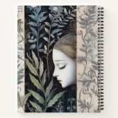 Create Your Own Hedge Witch Floral Botanical Notitieboek (Achterkant)