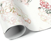 Create Your Own Holiday Damask Cadeaupapier (Rol Hoek)