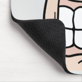 Create your own humor artwork funny cartoon muismat (Hoek)