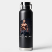 Create Your Own idea custom name and photo Waterfles (Voorkant)