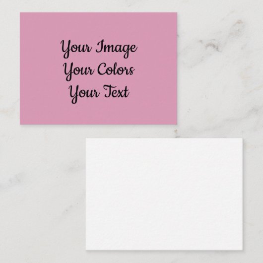 Create Your Own Informatiekaartje (Voorkant / Achterkant)