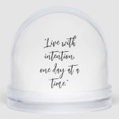 Create Your Own Inspirational Quote Sneeuwbol (Voorkant)