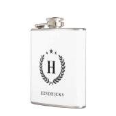 Create Your Own Intel Monogram With Laurel wreaths Heupfles (Links)