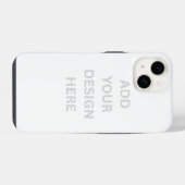 Create Your Own iPhone 14 Tough Case iPhone Hoesje (Achterkant horizontaal)