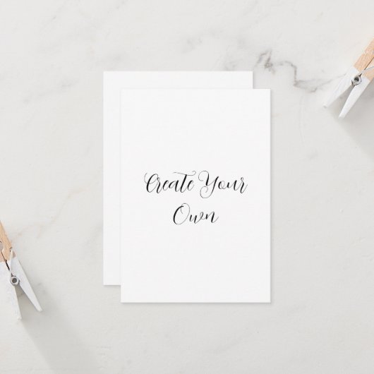 Create your own kaart (Voorkant / Achterkant in situ)