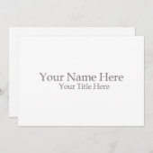 Create Your Own Kaart (Voorkant / Achterkant)