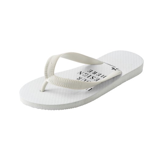 Create your own kinder teenslippers (Schuin)