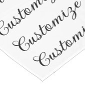 Create your own korte tafelloper (Hoek)