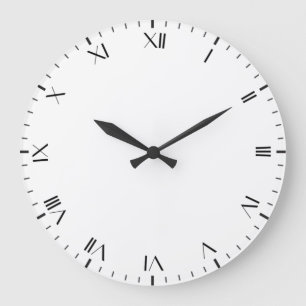 Create your own large clock grote klok