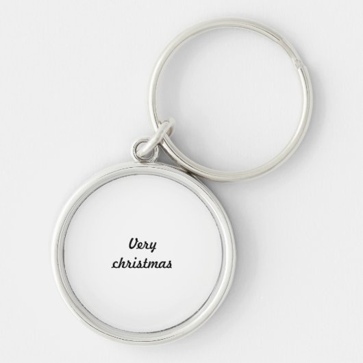 Create Your Own Metal Circle Keychain, Sleutelhanger (Voorkant)