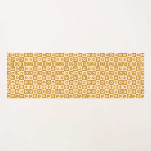 Create Your Own Minimalist Simple Modern Yogamat (Voorkant (horizontaal))