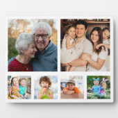 Create Your Own Modern 6 Family Picture Collage  Fotoplaat (Voorkant)