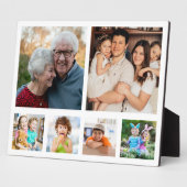Create Your Own Modern 6 Family Picture Collage  Fotoplaat (Zijkant)