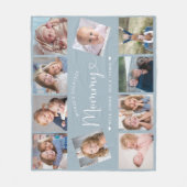 Create Your Own Mommy Photo Collage Modern Fleece Deken (Voorkant)