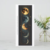 Create Your Own Moon Phases Bookmark Card (Staand voorkant)