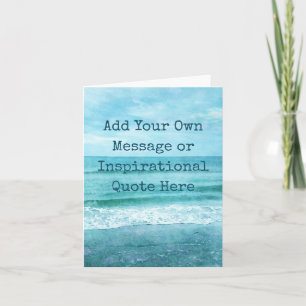 Create Your Own Motivational Inspiron Quote Notitiekaartje