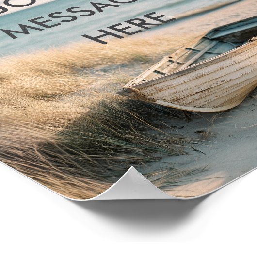 Create Your Own Motivational Quote - Coastal Rowbo Poster (Hoek)