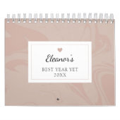 Create Your Own Motivational Quotes Marble Effect Kalender (Hoes)