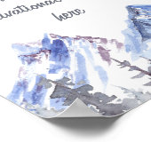 Create Your Own  Mountains and Trees  Poster (Hoek)