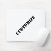 Create your own muismat (Met muis)