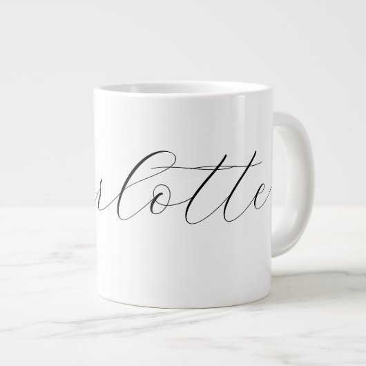 Create your own Name Mug Grote Koffiekop (Voorkant rechts)