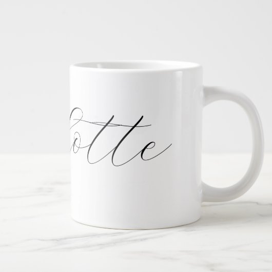 Create your own Name Mug Grote Koffiekop (Rechts)