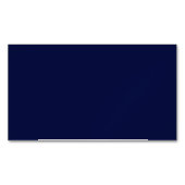 Create Your Own navy blue Custom personalized Magnetisch Visitekaartje (Voorkant)
