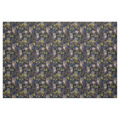 Create Your Own Night Owls Pink Roses Stof (Fat Quarter)
