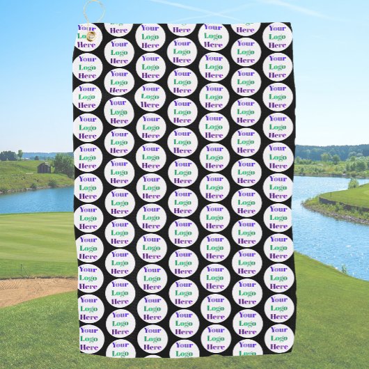 Create Your Own No Minimums Custom Logo Golfhanddoek