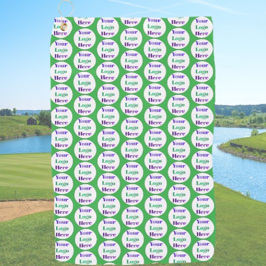 Create Your Own No Minimums Custom Logo Golfhanddoek