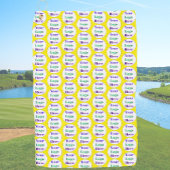 Create Your Own No Minimums Custom Logo Golfhanddoek