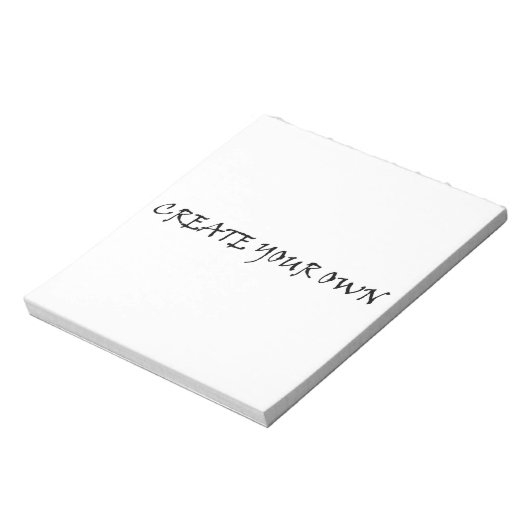 Create your own notitieblok (Linkerzijde)