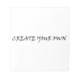 Create your own notitieblok