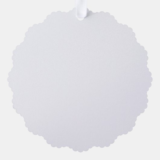 Create Your Own Ornament Kaart (Achterkant)