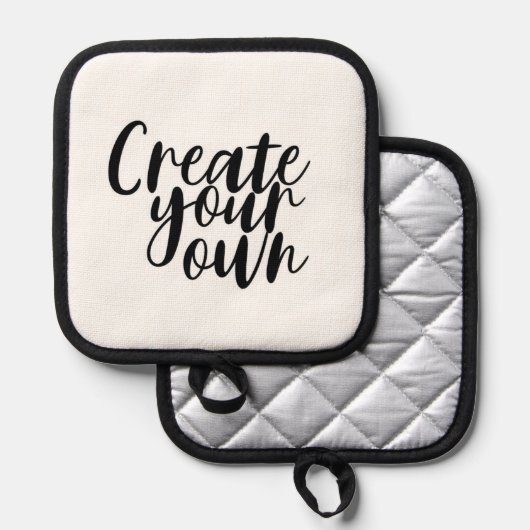 Create your own pannenlap (Voorkant / Achterkant)