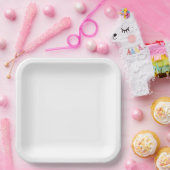 Create Your Own Papieren Bordje (Feest)