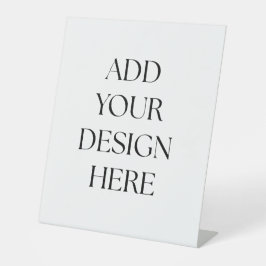 Create Your Own Pedestal Sign Reclamebord Met Voetstuk