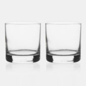 Create Your Own Personalize Add Monogram,Name Whisky Glas (Links)